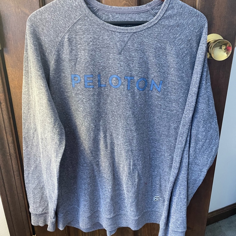 Grey Peloton Large Sweatshirt